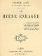 [Gutenberg 57425] • La Hyène Enragée